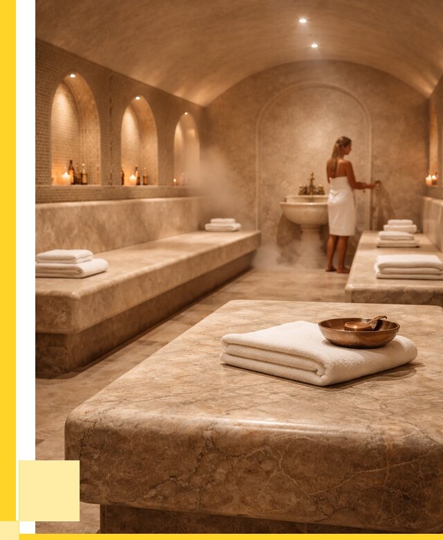 Лежаки для хамама в Новокуйбышевске под ключ от 35847 р. | ЭриданНвб