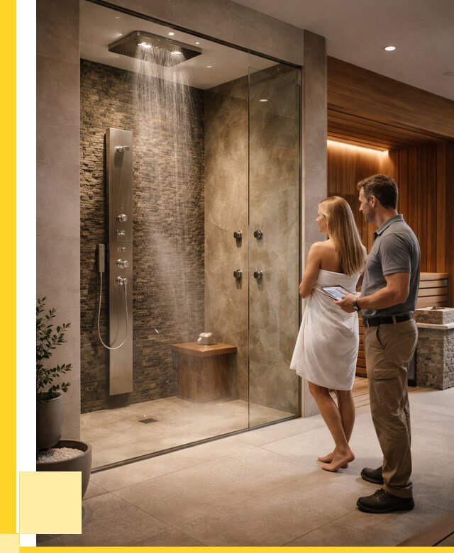 Купить душ впечатлений для дома в Новокуйбышевске от 87057 р. | ЭриданНвб