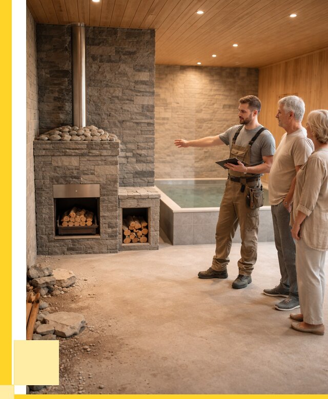 Расул баня под ключ в Новокуйбышевске, цена от 46089 р. | ЭриданНвб