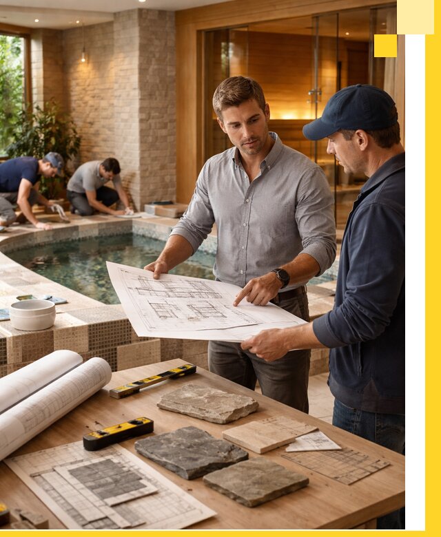 Проектирование SPA зон под ключ в Новокуйбышевске с инженерией